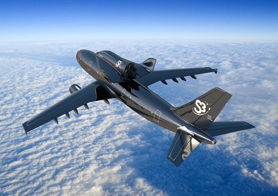 realSPACEwatch's tweet photo. #SpaceEconomy || #SOAR Space Cargo Shuttle to be launched on top of an Airbus A340-300 by #SwissSpaceSystems

#Space #Exploration #SPACEwatch #SpaceExploration #SpaceTechnology #XCORAerospace #VirginGalactic #S3 #FireflySpaceSystems #RocketLab #SpaceTravel  @Airbus @swissspace https://t.co/wKDlpsTIb5