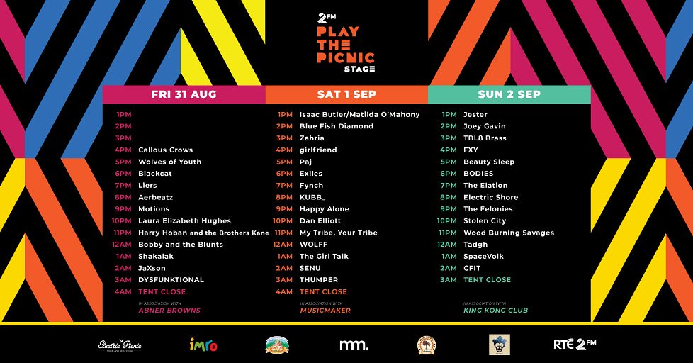 On our way to <a href="/EPfestival/">Electric Picnic</a> 🎉 See you tonight at 9 at the <a href="/playthepicnicEP/">PlayThePicnic Stage</a> stage!