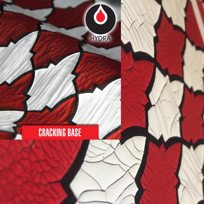 ColensoScreen's tweet photo. TOP #SCREENPRINTING TREND - The Vintage Crackle effect from #virusinks. Virus Hydra Craking Base E is the new pigmentable ink for crack effect, breakable under flash by a heat shock. Available @ColensoScreen #screenprinting #tshirts #apparel #textiles #screenprint #clothing https://t.co/GBnWY6s42n