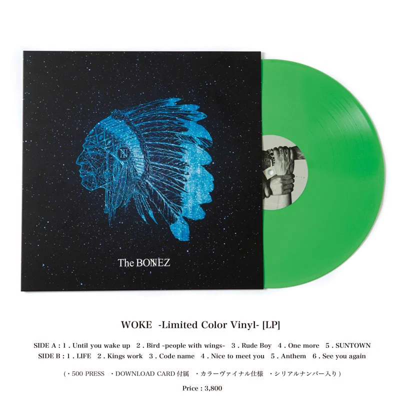 The BONEZ WOKE アナログレコード The BONEZ on X: 