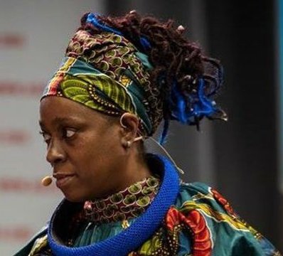Deputy Chairperson of People Living with HIV Sector in South Africa. Mbokodo. Tested cadre.