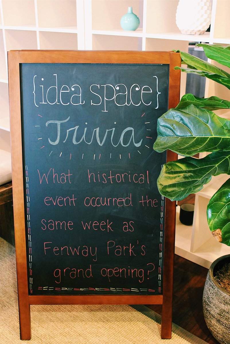 ideaspaceboston's tweet photo. Calling all history fanatics and sports enthusiasts! Any guesses for this week's trivia? Hint: If you know the year, we bet you'll know the answer. { i } https://t.co/2yvTcrTI6i