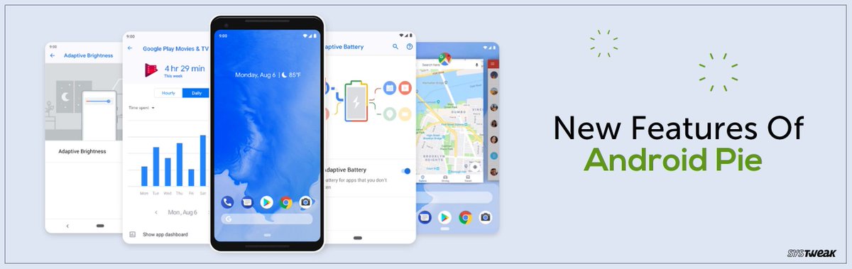 systweak's tweet photo. New Features That Make Android Pie Superlative https://t.co/rShsbnvjMQ #Google #Android #AndroidPie #Features #Smartphone #Settings #Wellbeing #Navigation #AppSettings #Screenshot #Tools #SystemSettings https://t.co/n5FAXJoysa