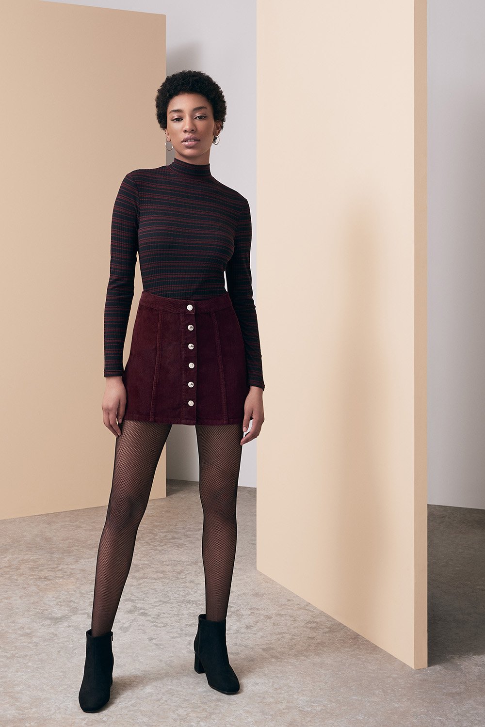 Cord skirt primark outlet