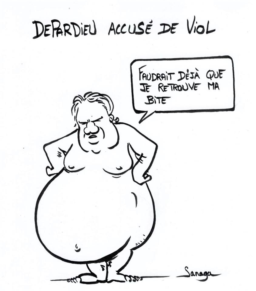 #Depardieu L'enquête privée de l'arme du crime ;-)