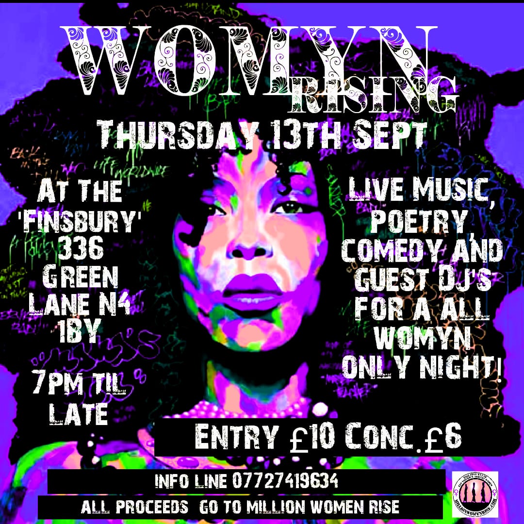 If you have any spare time come along to the <a href="/MillionWomen/">Million Women Rise</a> Fundraiser. There will be lots of fun and entertainment. 🎉👍🏾🤩