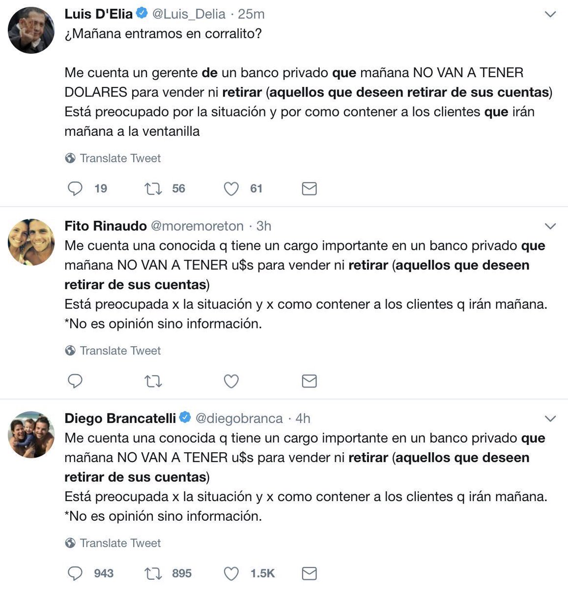 Casualidades. El tío del amigo de la prima de un vencido me contó...