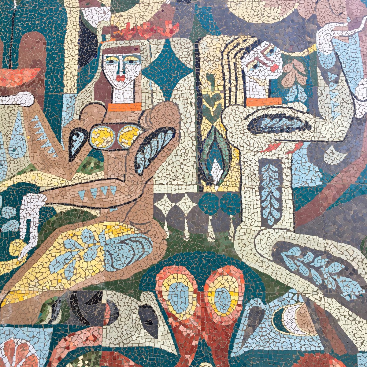 SouthCaucasus's tweet photo. Mosaic - Former Glass Fabric in #Surami https://t.co/cavMfygIrk