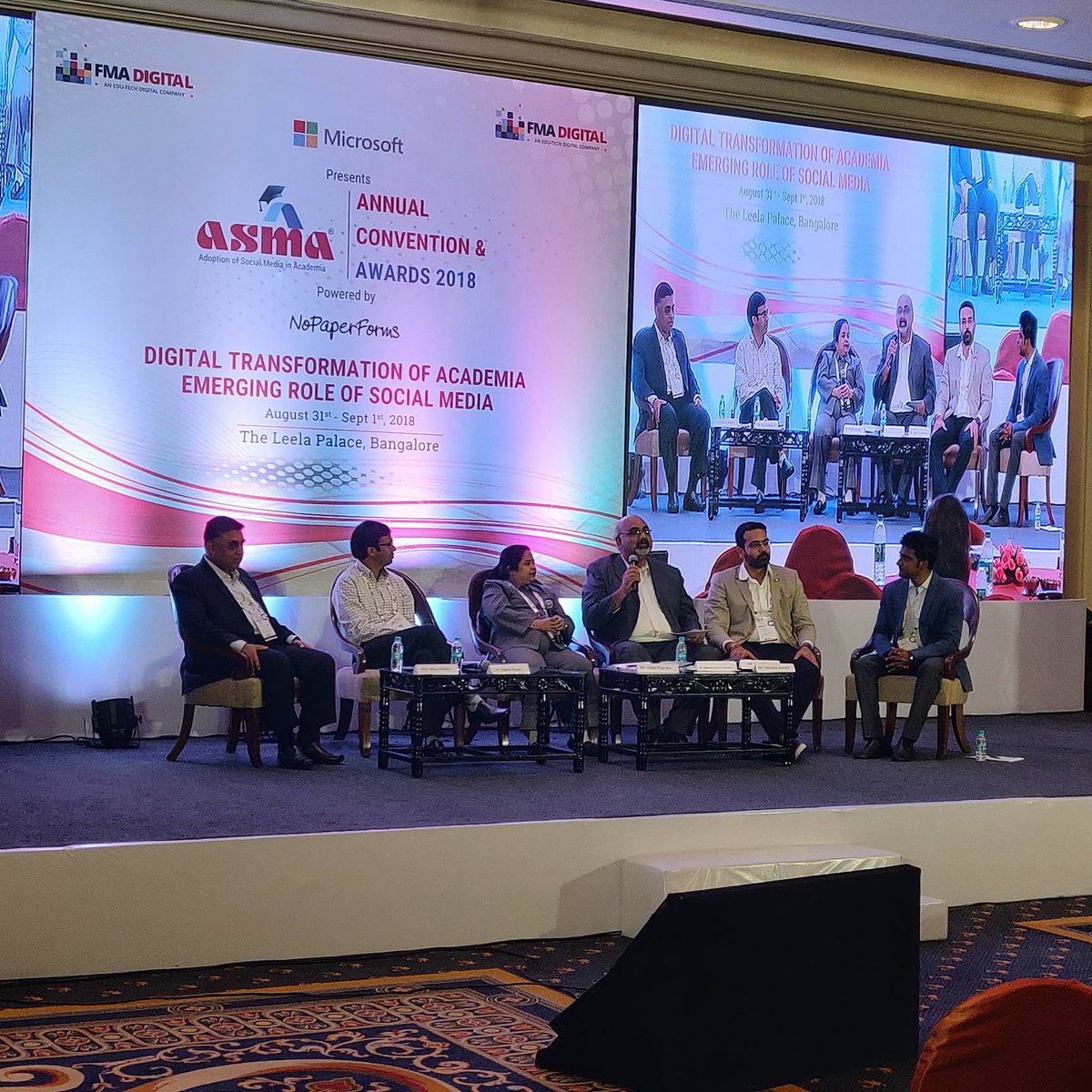 asmaacademia's tweet photo. Dr. Manoj Kumar Pandey – Chairperson, Branding, Birla Institute of Management Technology said, "For any marketing person, the aim is to establish a brand that should be able to sustain the competitive space."
#ASMA2018 #SocialMedia #Conference #ASMA #Digital #Academia https://t.co/ysN68w6C2g