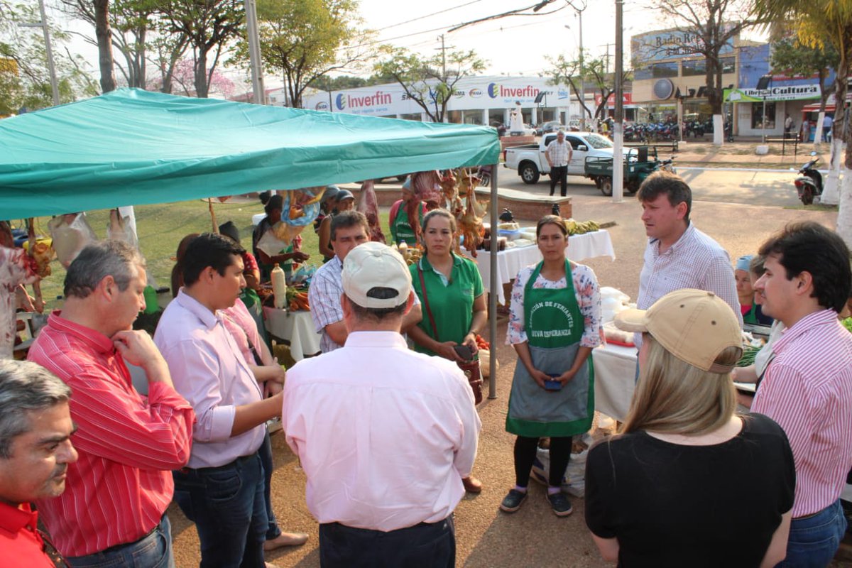Arrancamos nuestra visita a la ciudad de #CONCEPCION recorriendo la Feria de Productores