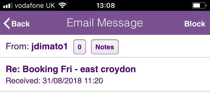 Deliberate serial TW Croydon uses the name Kiran &amp; Jay number 07946 345758 and aw username in the screen<a href="/tag/annoying"class="tags"><span>#annoying</span></a>