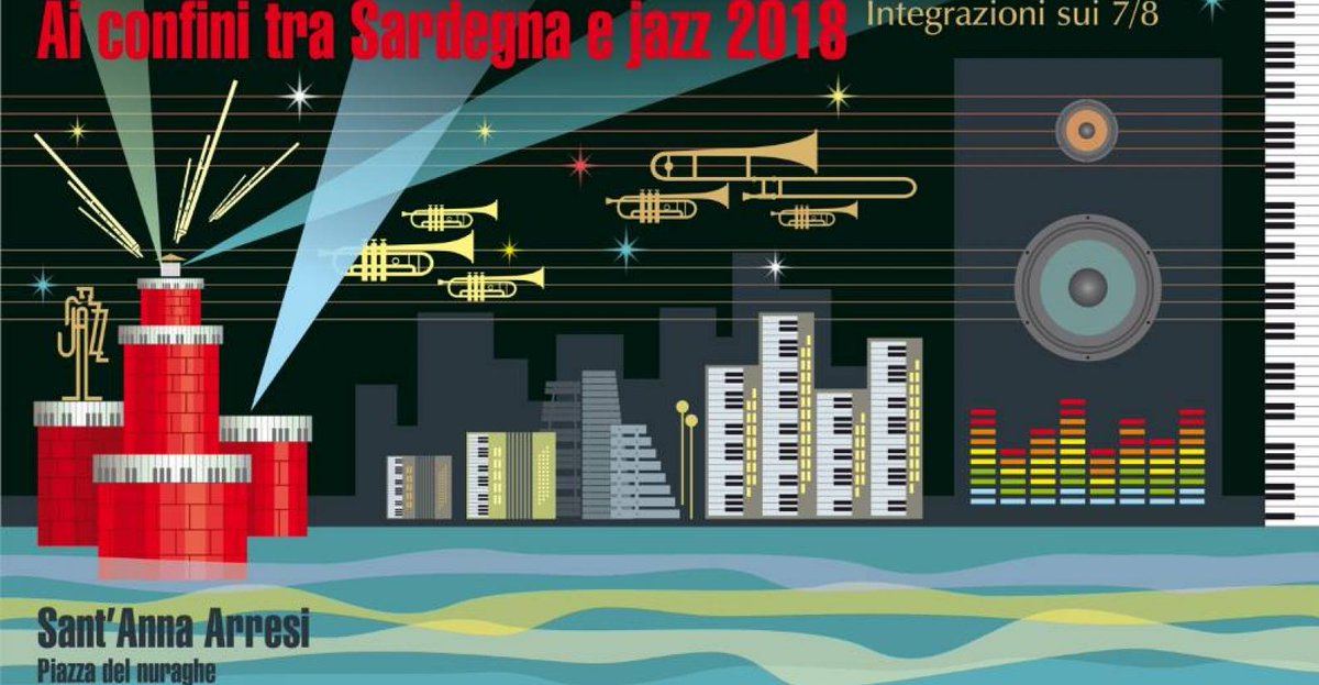 🎺"Ai confini tra #Sardegna e #Jazz2018" a Sant'Anna Arresi - 1/9 sett 2018 🎷
Band dal valore internazionale, talenti di musicisti innovativi e compositori fantasiosi e le migliori espressioni del Jazz di casa nostra <a href="/SAA_Jazz/">SantAnnaArresiJazz</a> sardegnaturismo.it/it/eventi/ai-c…