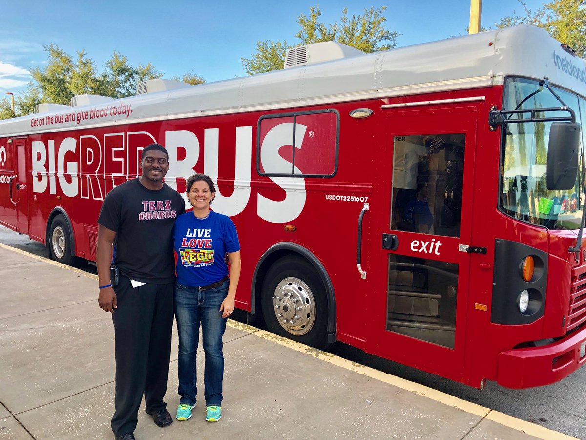 TBK8 Blood arrive is happening until 1:00! Come give blood and save a life!