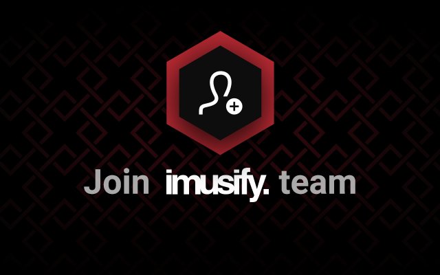imusify's tweet image. Join #imusify | #getIMU 

Open Positions in design, content, marketing, management, sales, legal &amp;amp; more -- buff.ly/2BOFv5v  

Apply Now -- buff.ly/2NmCueb 
#IMUToken #BOUNTYHUNTERS Preferred. 

$neo #blockchain #ICO #MusicOnBlockchain