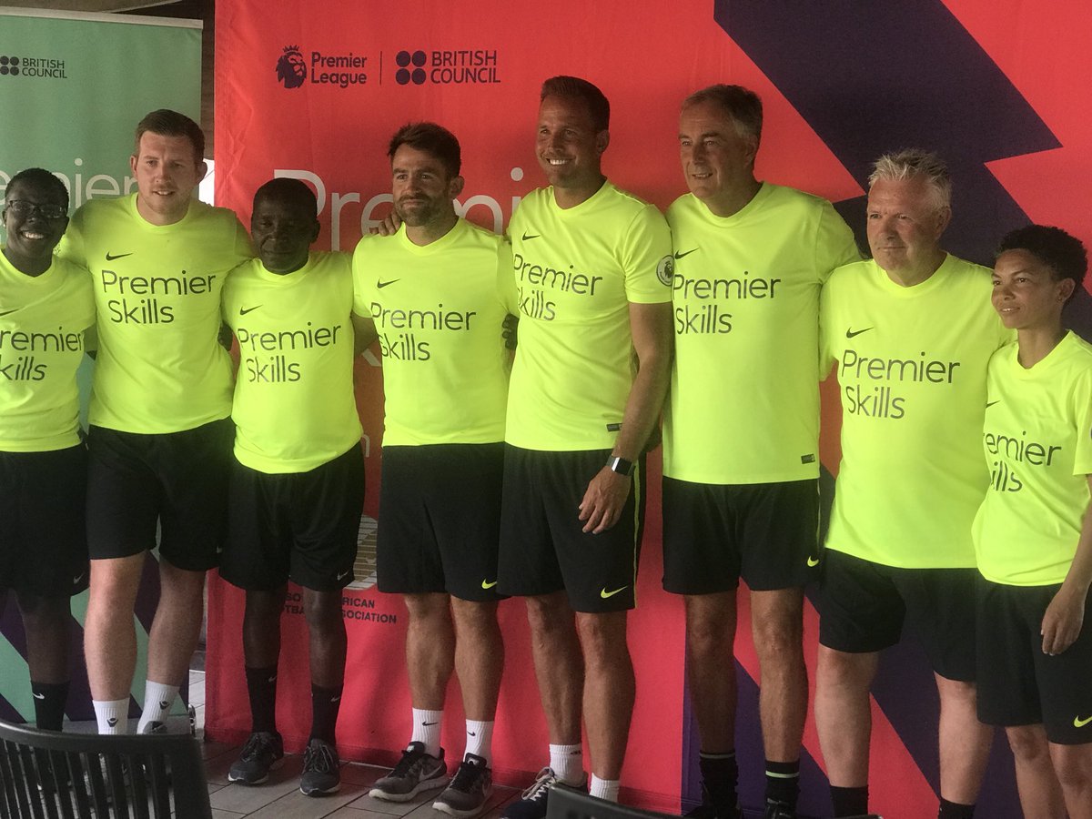 A huge thank you to the SA coach educators and UK coaches and referee coaches for delivering such a wonderful programme. 🇿🇦⚽️ #PSSouthAfrica <a href="/PremierSkills/">Premier Skills</a> <a href="/premierleague/">Premier League</a> @scfc_community <a href="/tigerstrust/">Tigers Trust</a>
