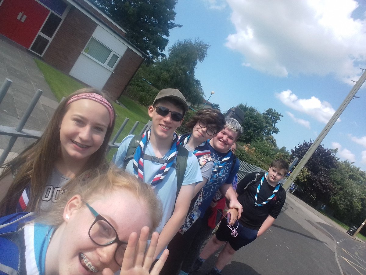 wyre_wsj's tweet photo. 6 huts down on this years #HuttoHutChallenge with @WyreScouts!!! #Scouts #Explorers #Jamboree #WSJ2019 #Unit48 @WLSJamboree https://t.co/7M2B7ZGW68