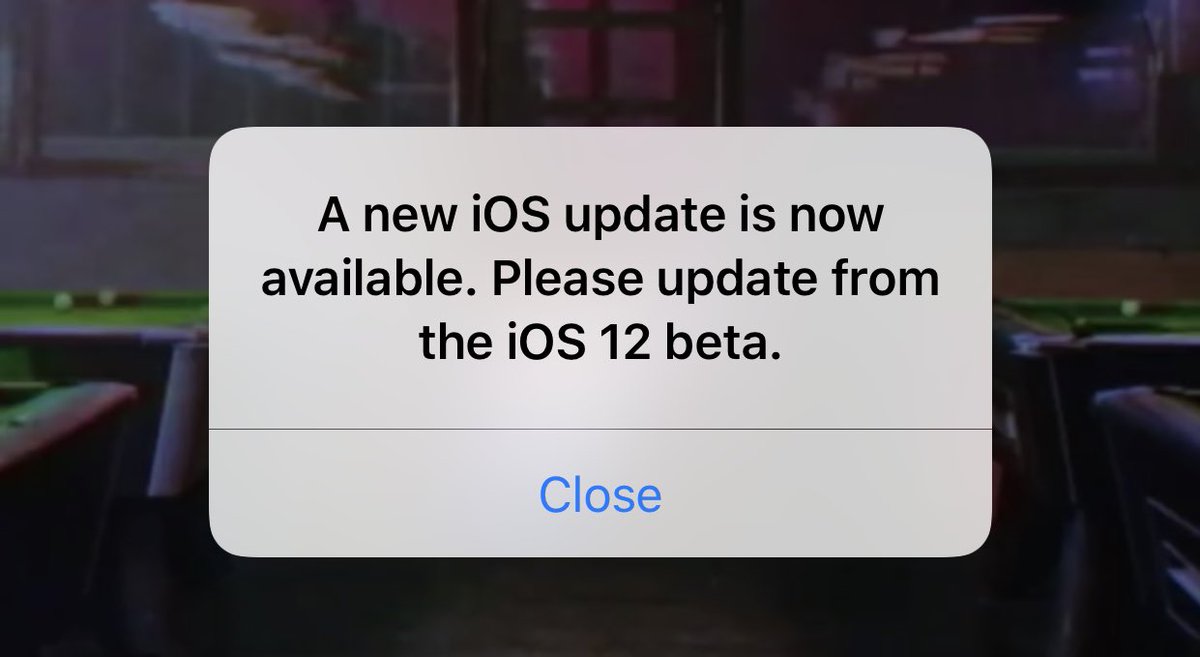 AndyFraserIT's tweet photo. Slightly annoying #ios12 #feature! Every time I open an app I get this message up today! #ios12beta #beta #iphone7plus https://t.co/zWRW8212UD