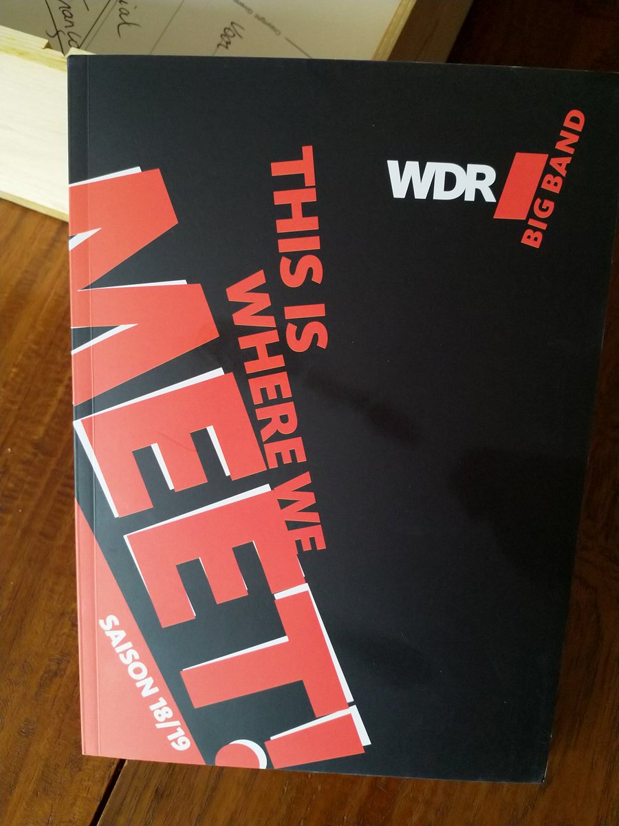 Sehr schöne neue Broschüre wdrbigband! Nice pictures! 👍😊