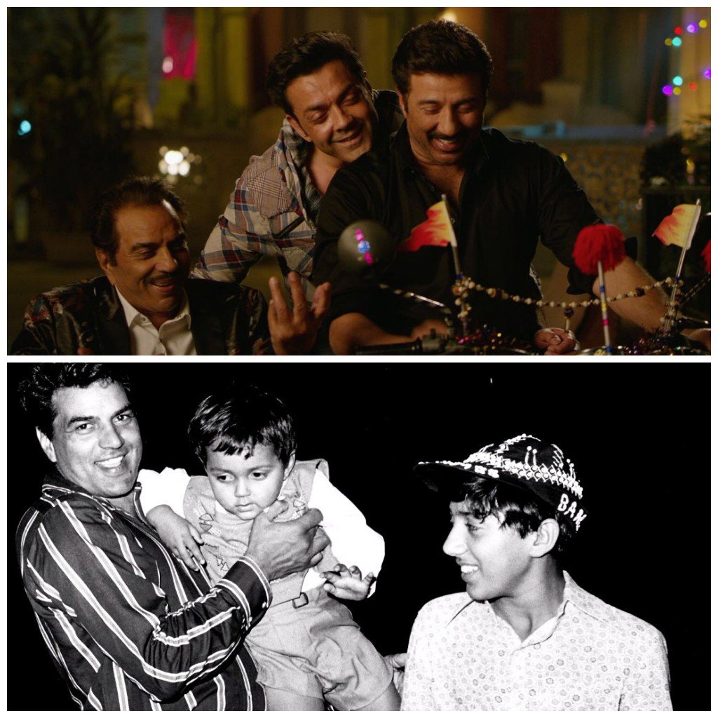 And here's an adorable flashback of our 'Yamla, Pagla and Deewana' together! #FlashbackFriday Have you booked your tickets for #YPDPhirSe yet? bit.ly/YPDPhirSe-BMS
<a href="/aapkadharam/">Dharmendra Deol</a> <a href="/iamsunnydeol/">Sunny Deol</a> <a href="/thedeol/">Bobby Deol</a> <a href="/kriti_official/">kriti kharbanda</a>  @penmovies <a href="/jayantilalgada/">Dr. Jayantilal Gada (PEN)</a> <a href="/saregamaglobal/">Saregama</a> <a href="/SohamRockstrEnt/">Soham Rockstar Entertainment</a>
