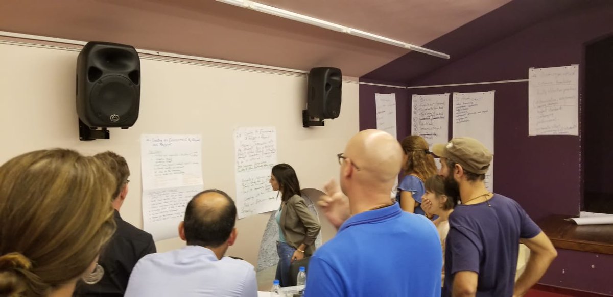IC_Lebanon's tweet image. #NewFaculty with @MLeibfried and a gallery walk and innovative story presentation. #DanielsonFramework #IC2018