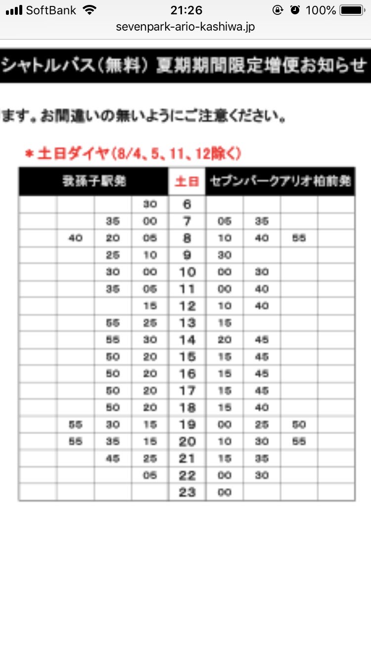 くまじゅん No Twitter 拡散希望 明日9 1 セブンパークアリオ柏でロッカジャポニカのリリイベファイナル 無料 があります ライブは12 00 と15 30 我孫子駅から無料バスもしくは柏駅から路線バスです 少し遠いですが 実質スマイル