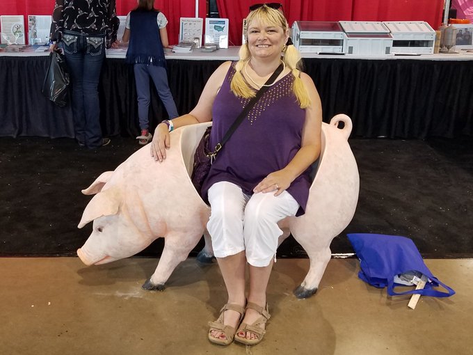Yesterday I went to the state fair yesterday! https://t.co/5EjSFGlFnI