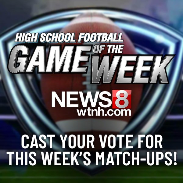 We're just a week away from our first High School Football Game of the Week for this season! Where should we go? Cast your vote now. wtnh.com/hs-football-ga…