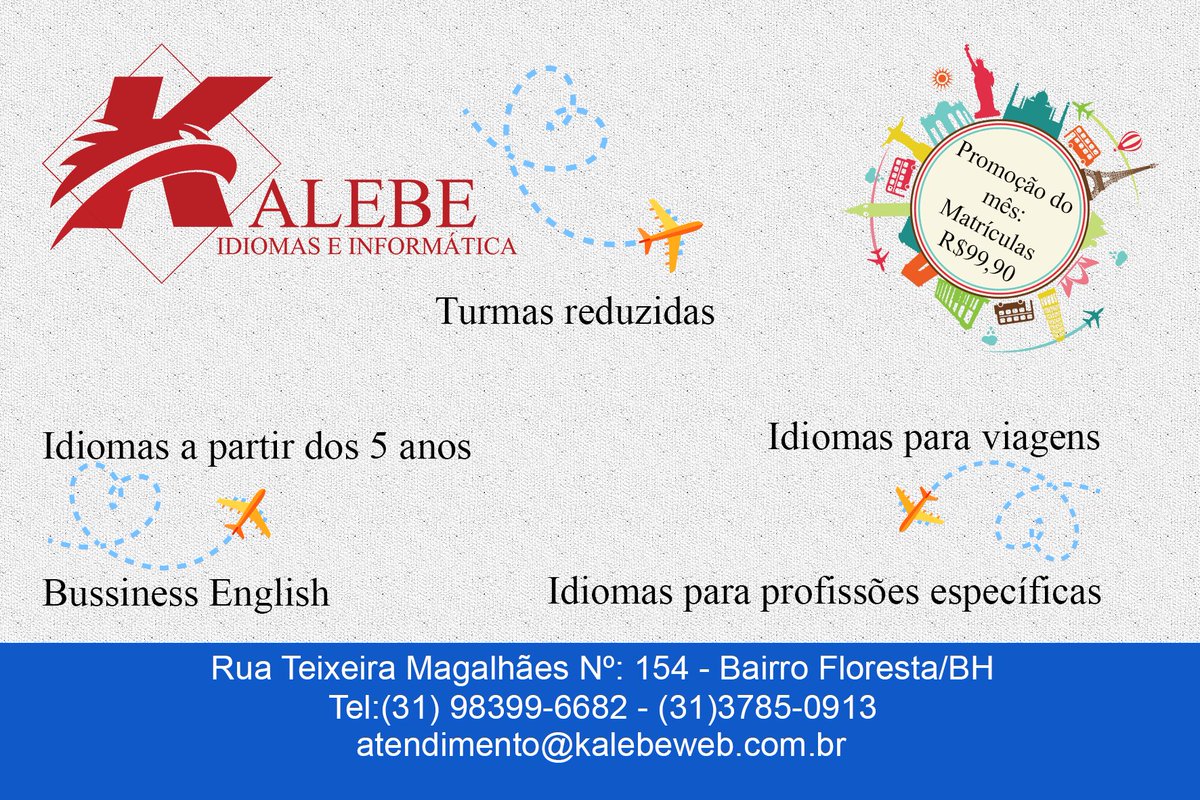 Kalebe Idiomas e Cursos (@KalebeCursos) / Posts / X