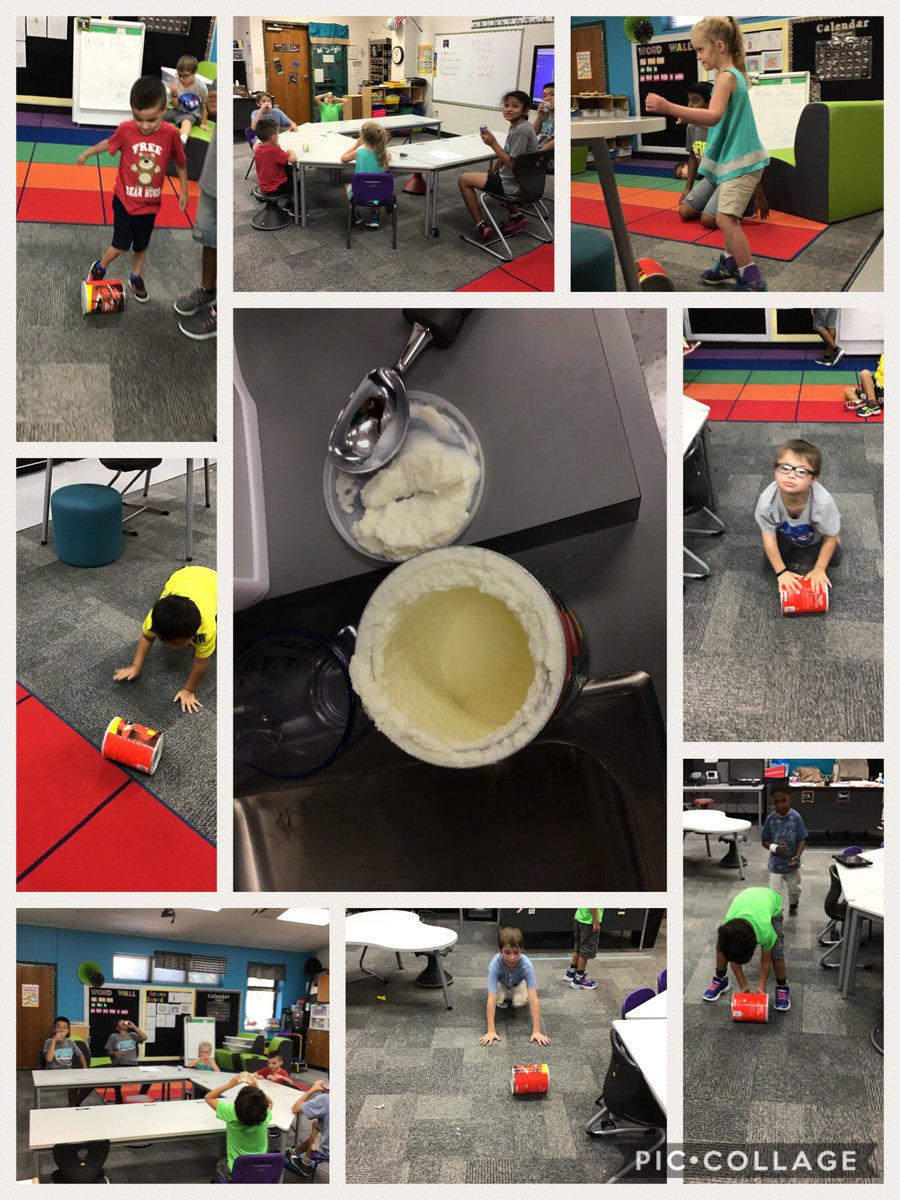 Last Friday we made ice cream! What will we make this week?!
