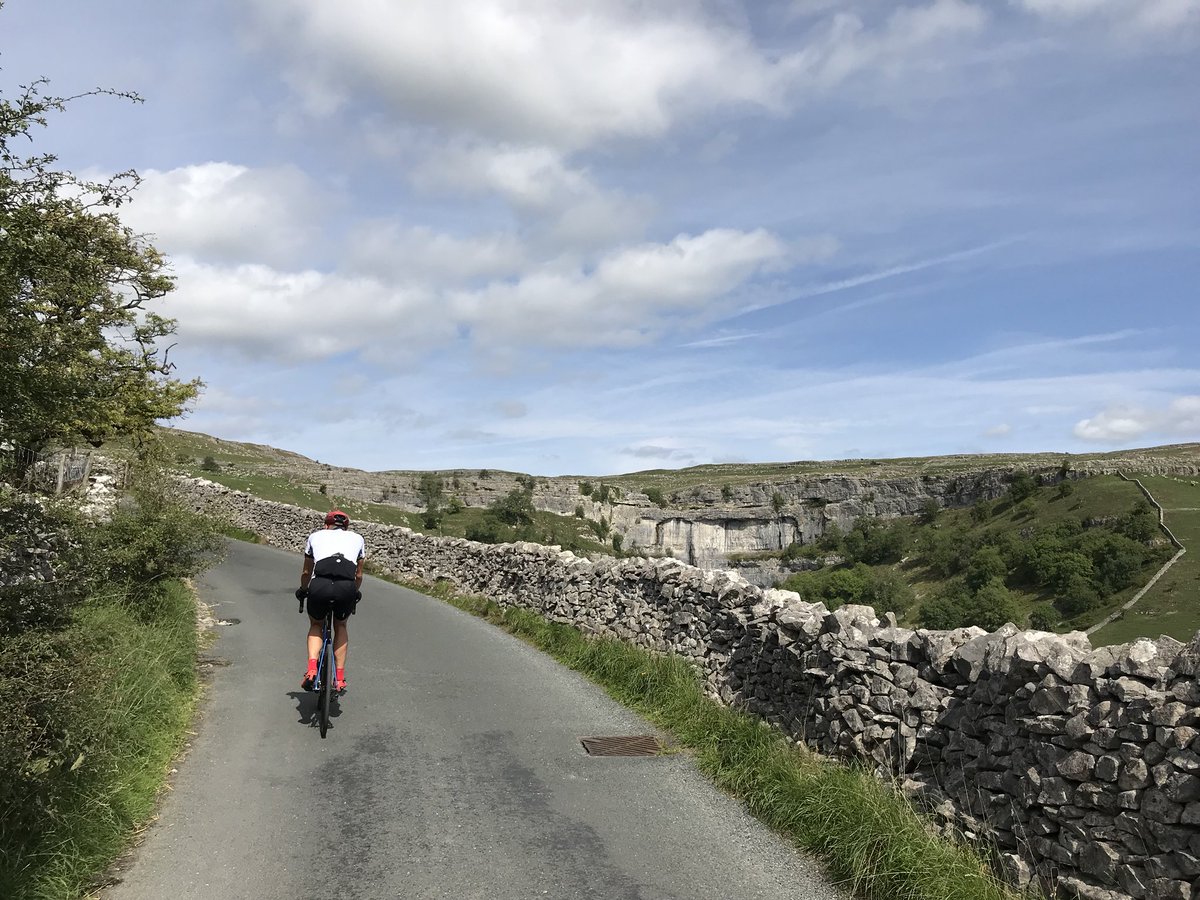Day #13 #100ClimbsChallenge finished yesterday - another massive day in the Dales. Now a total of 1448 miles and 4.5 Everests (almost 40km of climb) covered over the last two weeks. Rest day today in Hawes. Washing done. Big weekend ahead - like doing the Fred Whitton twice.