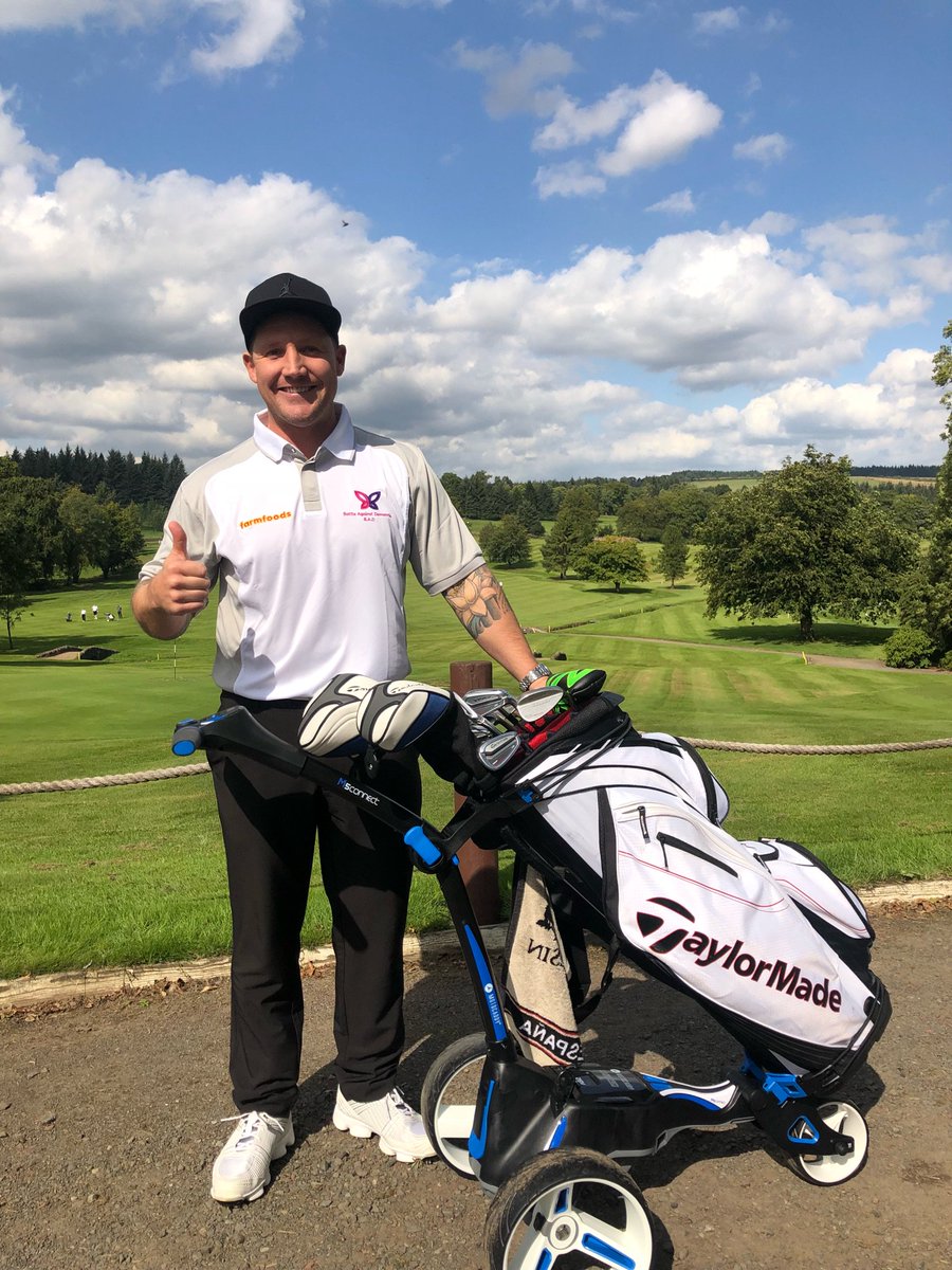 Massive thanks to my pal @GavinAbsonGolf @WestLancsGC for sourcing and delivering my new @MotocaddyGolf M5 connect Electric Trolley. Awesome service! Great piece of kit and sure to knock a few shots off my game 🏌⛳ #AgentAbson #thosewhoknowbyfromtheirpro 👊🏼