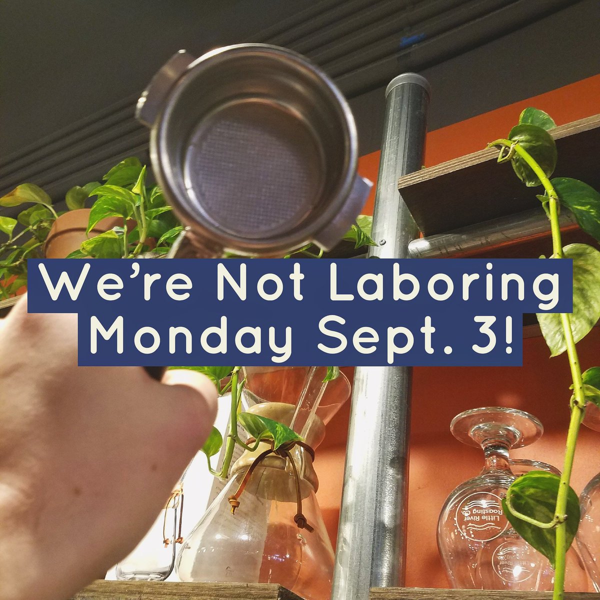 Monday is #LaborDay and we're going to take the day off! All 3 of our locations will be closed and we will resume normal hours on Tuesday!