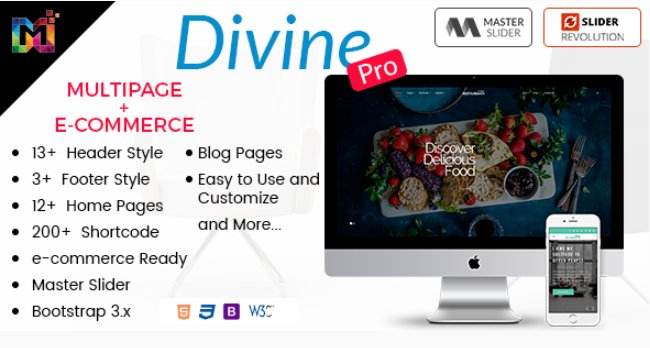 MultiStoreTheme's tweet image. Divine Pro Corporate or Business Responsive Multipurpose is a personal HTML template with responsive code that can be used for Creative Agency website, Business website, Corporate website, Restaurant website, Travel website.themeforest.net/item/divine-pr…
.
.
#bootstrap #bootstrapHTML