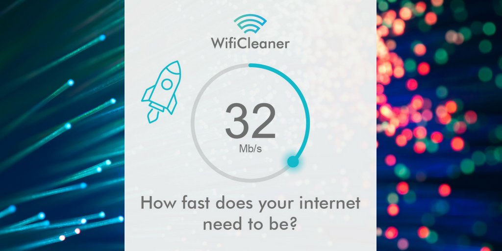 WifiCleaner's tweet image. @WifiCleaner will help boost your Internet &amp;amp; calculate what speeds you need. The ‘speed calculator’ calculates what speed you have &amp;amp; tells you how much you need according to your Internet usage - like how you watch/stream TV. 
Get it in the Play Store!