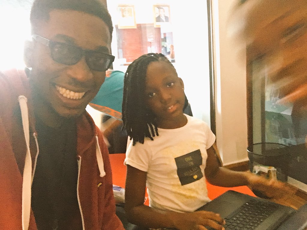 AyahMatanga's tweet image. It’s the last day of #codeville @genesystechhub. The kids have learnt a lot about code and preliminary robotics. It’s time to say goodbye 😭