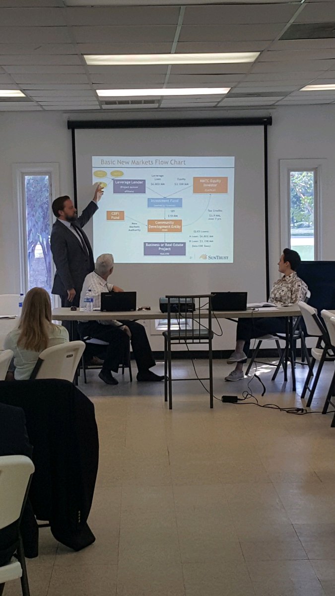 TheInnovateFund's tweet photo. Had a great time presenting the basics of new markets tax credits in N. Charleston yesterday with @tagNMTC and @SunTrust! Thanks for hosting @SCCLF! #nmtc https://t.co/BBto1rVvLJ