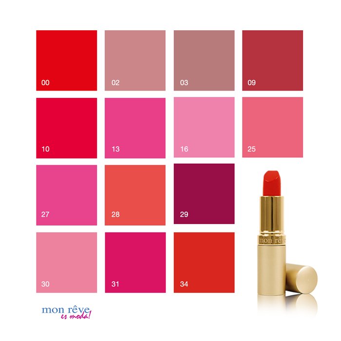 mon_reve's tweet photo. Renueva tu colección de labiales con los 14 tonos de nuestros #LabialesMatte mon rêve. ¡Te encantarán! #Belleza #CrazyForColors #Labiales #Color #Labios https://t.co/Tn8bcwdEUB