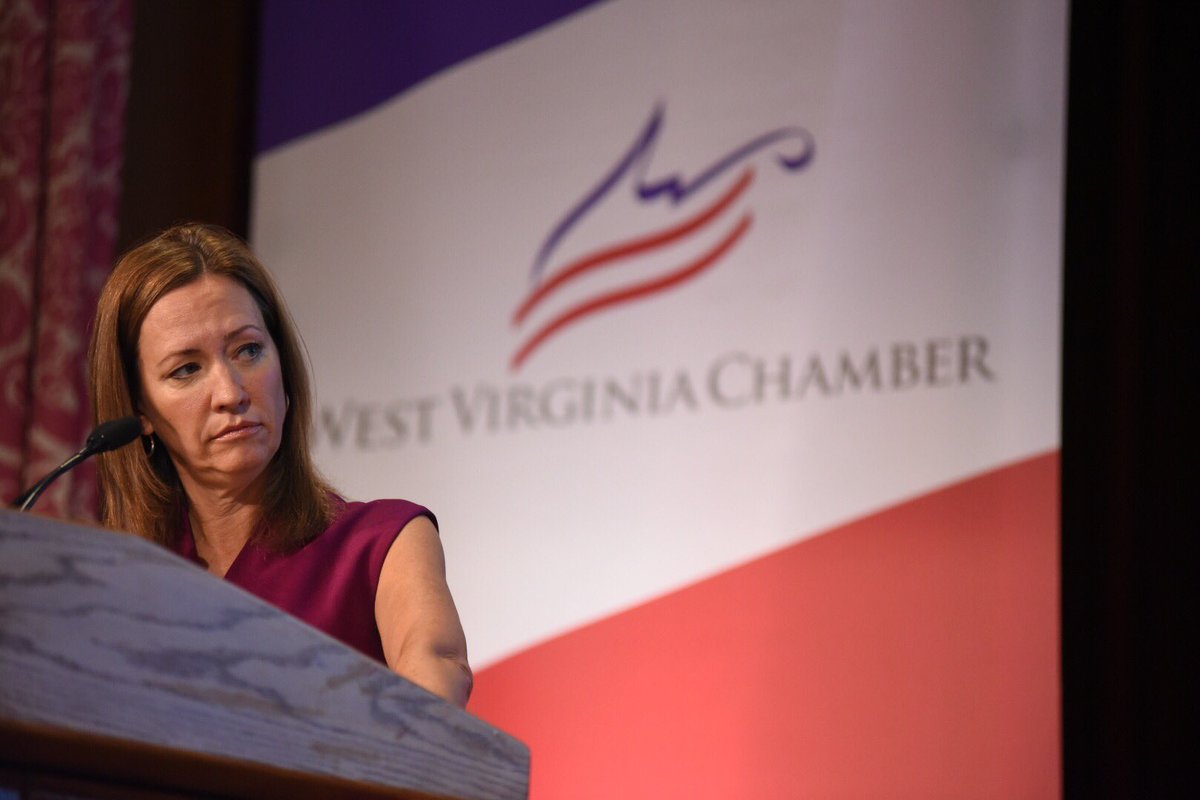 WVaChamber's tweet photo. 2/2 Our sincere thanks to @MaribethWVa of @AnteroResources for moderating this excellent discussion of West Virginia’s Comeback Story.  #WVBizSum https://t.co/u9GLCJ6FJK