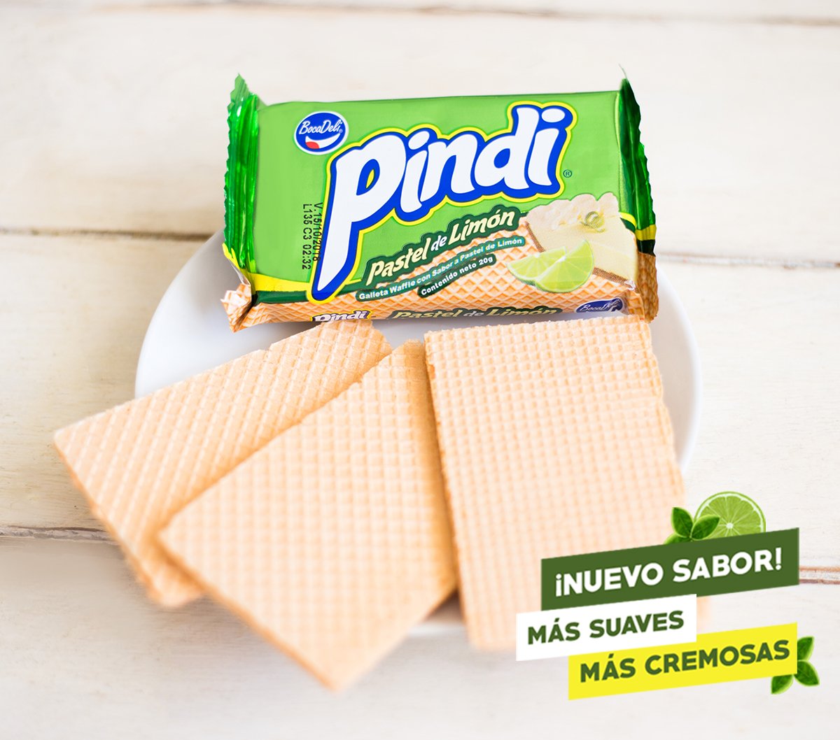 ¡Pindi Limón! Tan alucinante que no querrás dejar de saborearlas. 🍋😉😊 #Bocadeli #Snack #Delicioso