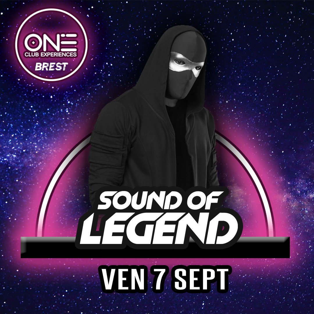 One_Club_Brest's tweet photo. ►VENDREDI 7 SEPTEMBRE ◄ @soundoflegend1 en mix live au One Club 
>> hosted by @SebLynasio 

ça bouge à Brest ??? @NRJBREST @BrestFr @LeTelegramme  @OuestFrance29 

#FRANCE #BRETAGNE #Finistere  #BREST #ONECLUBBREST #DJ #SOUNDOFLEGEND #SEBLYNASIO #EDM https://t.co/GSeQhLLWYe