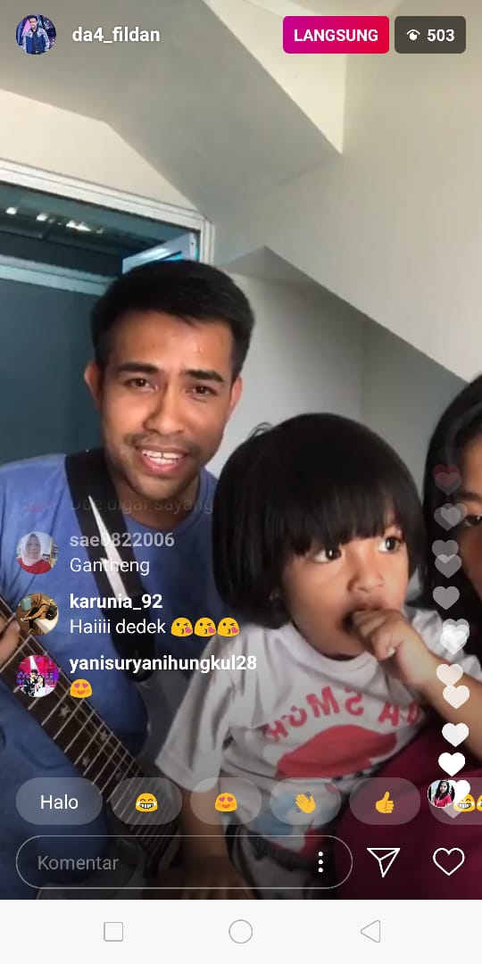 Sisa tadi lagi live sehat slalu ya pangeran sukses slalu buat ppah kesayangan mlf slalu mendoakn mu <a href="/FildanDa41/">Fildan Da4</a>