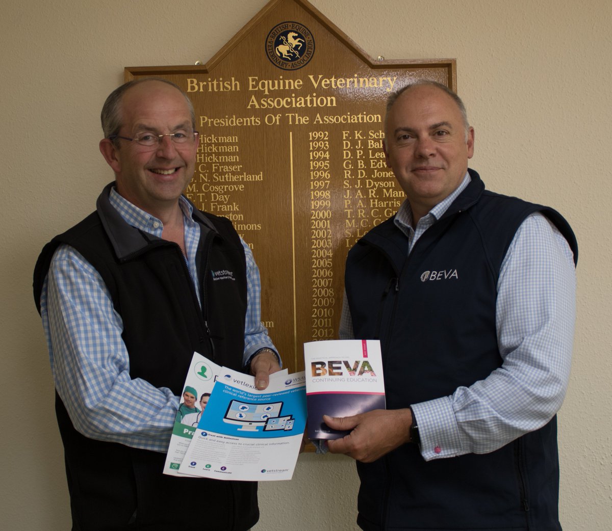 Vetstream's tweet photo. Vetstream and @BEVA_news Announce Partnership Read our latest press release here: https://t.co/h8ipiKIdMj
To find out more, come and find Vetstream at BEVA Congress, we will be on stand R0! #BEVA #Vetstream #partnership #pressrelease #BEVA2018 https://t.co/GUwaiQFKJE