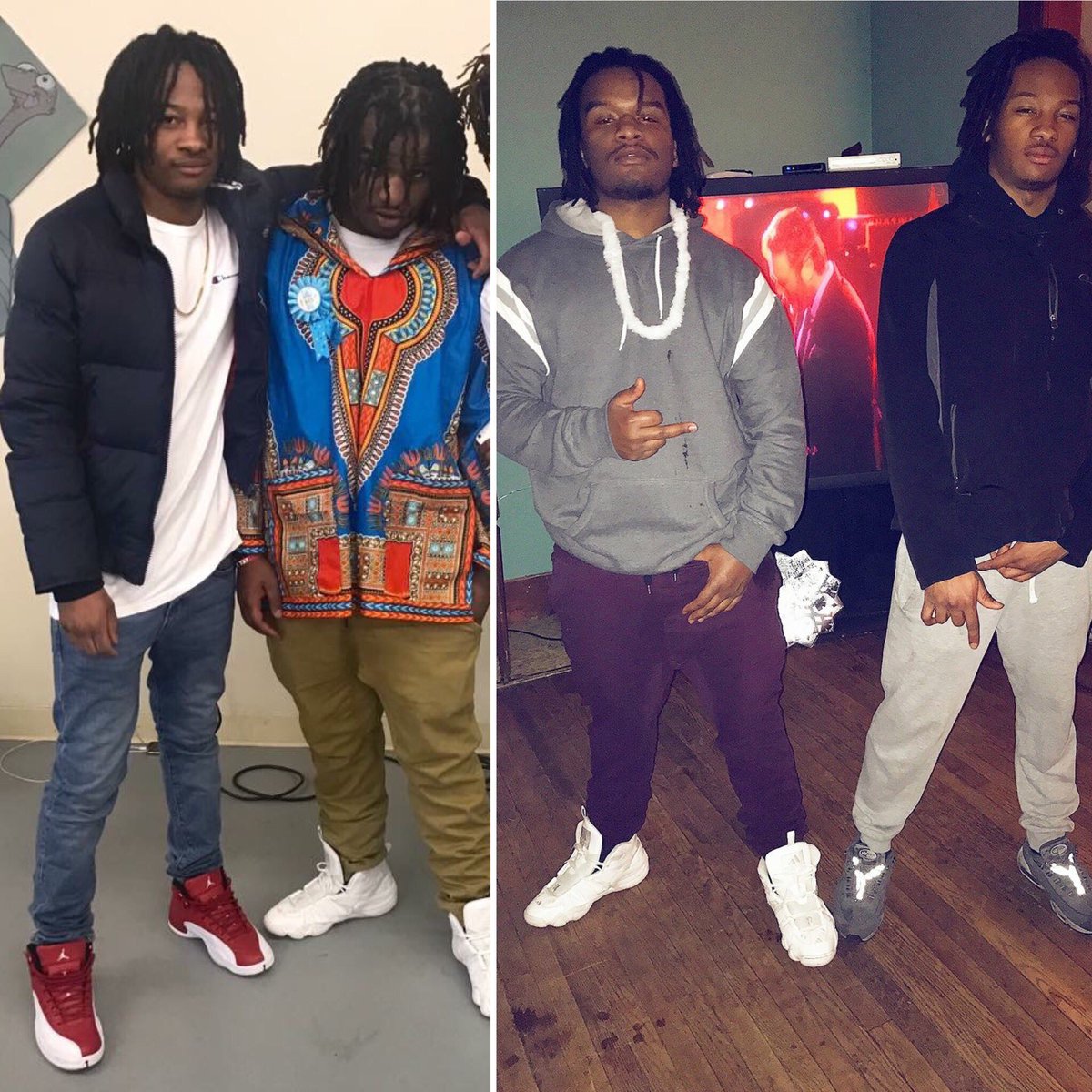 almightyshotta's tweet photo. Happy Glo Day to my big bro 💯😈💪🏾 brazy how ya shit on Friday 😂🤣 but turn up ...let’s get litt 😊💯🤣 https://t.co/uEhIyg3gBQ