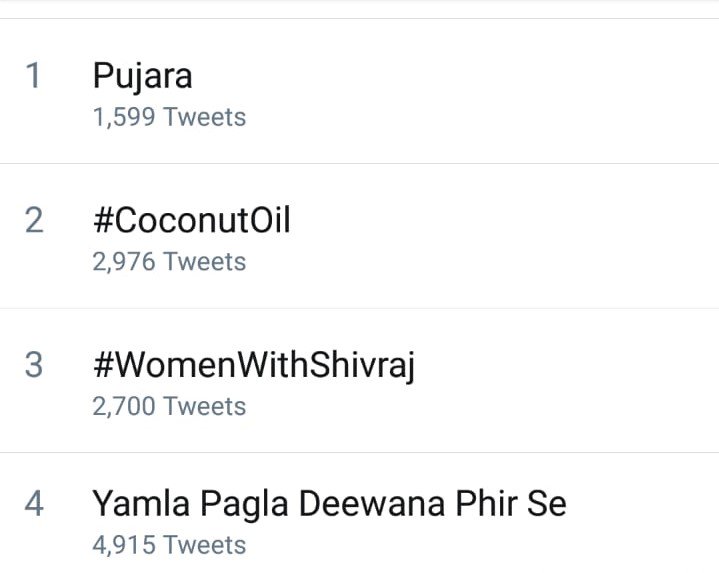 Yamla Pagla Deewana Phir Se jeet rahe hai sabka dil! Trends on #4. Have you booked your tickets yet? bit.ly/YPDPhirSe-BMS

<a href="/aapkadharam/">Dharmendra Deol</a> <a href="/iamsunnydeol/">Sunny Deol</a> <a href="/thedeol/">Bobby Deol</a> <a href="/kriti_official/">kriti kharbanda</a>  <a href="/penmovies/">Pen Movies</a> <a href="/jayantilalgada/">Dr. Jayantilal Gada (PEN)</a> <a href="/saregamaglobal/">Saregama</a> <a href="/SohamRockstrEnt/">Soham Rockstar Entertainment</a>