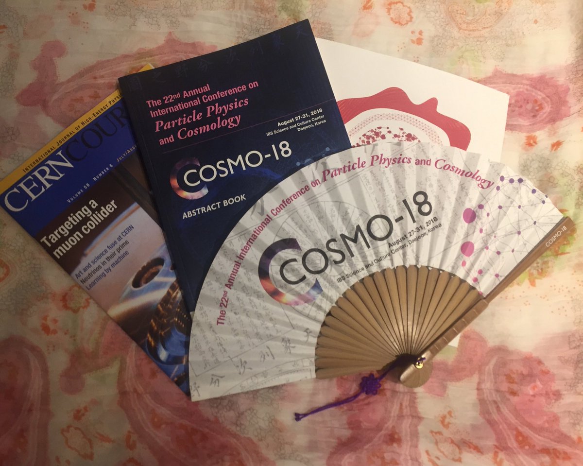 AstroFederica's tweet photo. Thank you ⁦@2018Cosmo⁩ for the amazing organization! #ParticlePhysics #Cosmology #science #COSMO18 ⁦@ETH_physics⁩ ⁦@ETH_en⁩ https://t.co/w7lJYuH7Bc
