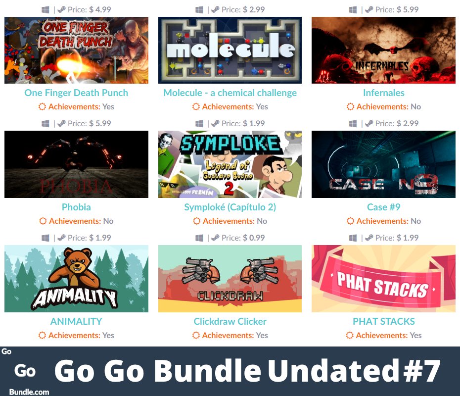 [Share &amp; Support Please] #GoGoBundle #Bundle Undated #7 is Here for $1.29 bundles.gogobundle.com #steam #game #indiegame #indiedev #deal