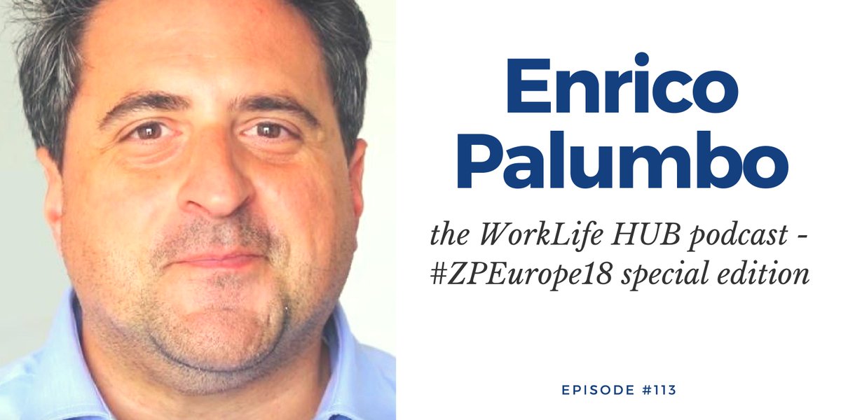 WorkLifeHUB's tweet photo. Listen to this fascinating conversation which we recorded with @PalumboEnrico #HR Director of @SAPdach ahead of #ZPEurope @ZPEurope Enrico generously shares about his work, passion and work at #SAP one of the best places to work in #Switzerland https://t.co/z4xxUVsKpo https://t.co/t7vI9IHBko