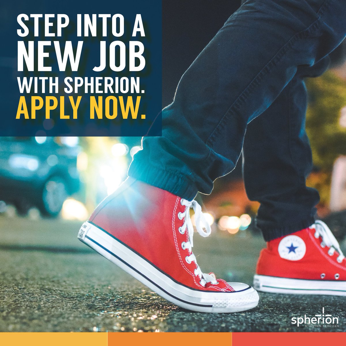 STEP INTO A NEW JOB WITH SPHERION.
Learn more and apply here: bit.ly/2nnFpZR

#newjob #jobfair #jobinterivew #workwithspherion 
**CLOSED MONDAY FOR LABOR DAY**
OPEN INTERVIEWS:
Thursday 9/6 | 10am - 12pm
📍1925 E Edgewood Dr #102 Lakeland, FL 33803
 📞(863) 667- 0800