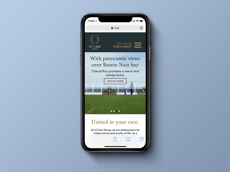 We have just designed, built and launched a new user-friendly resource for all the Island's care needs. LV Group's new website covers every aspect of their home, dementia &amp; mental health care, accommodation and pharmacy offerings. lv.je #getrefined