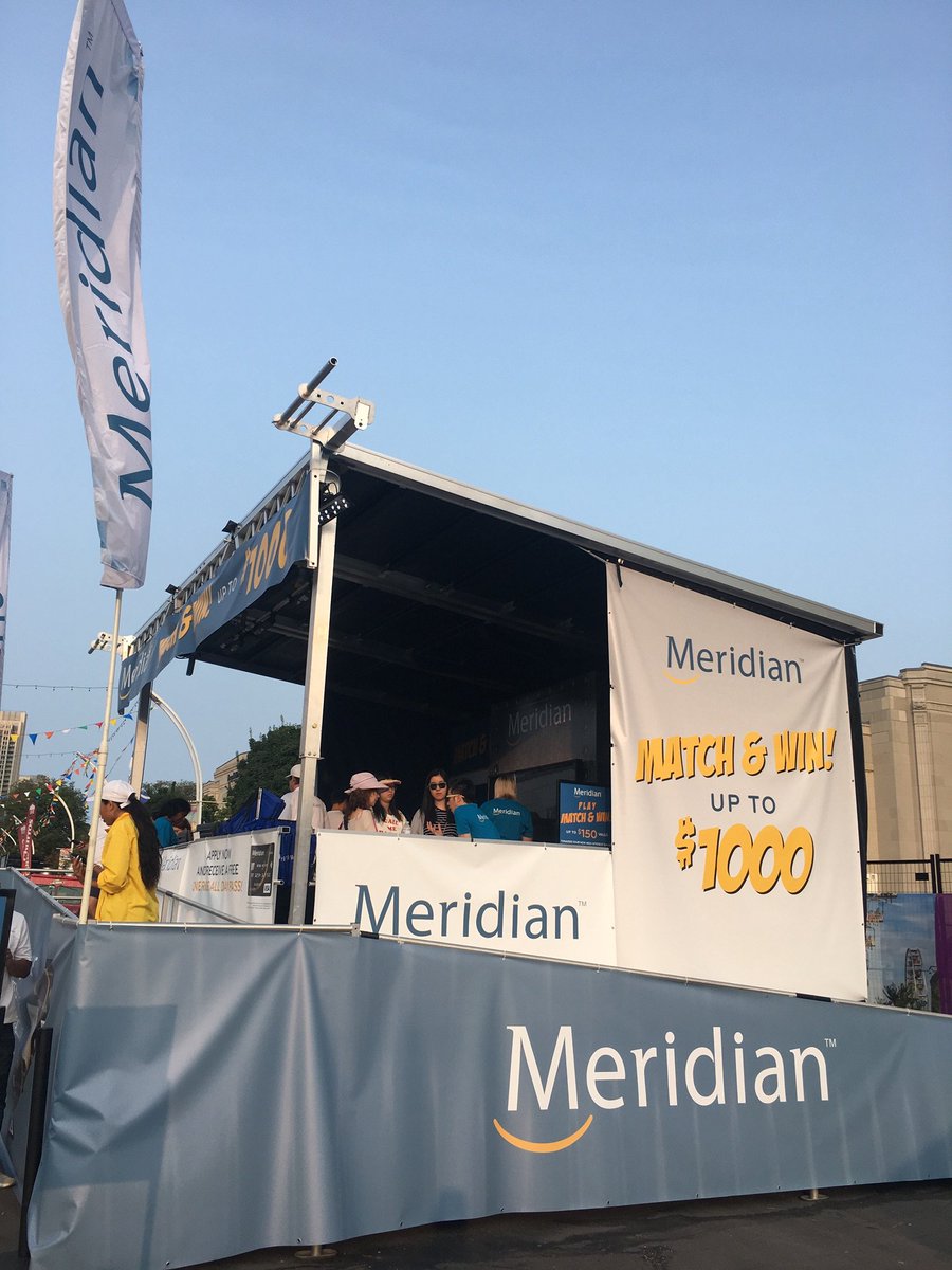 MeridianMarkham's tweet photo. #letsgototheex Come drop by the @MeridianCU tent for a chance to win $1000! Experience the #MeridianDifference https://t.co/acOw6BWAdo